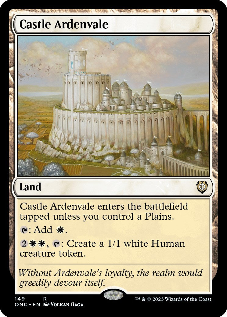 Castle Ardenvale [Phyrexia: All Will Be One Commander] | I Want That Stuff Brandon