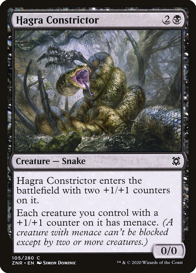 Hagra Constrictor [Zendikar Rising] | I Want That Stuff Brandon