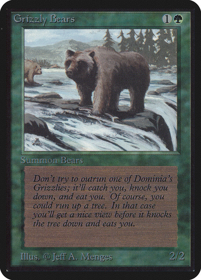 Grizzly Bears [Alpha Edition] | I Want That Stuff Brandon