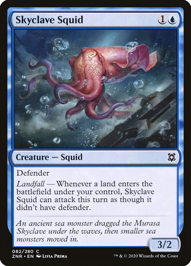 Skyclave Squid [Zendikar Rising] | I Want That Stuff Brandon