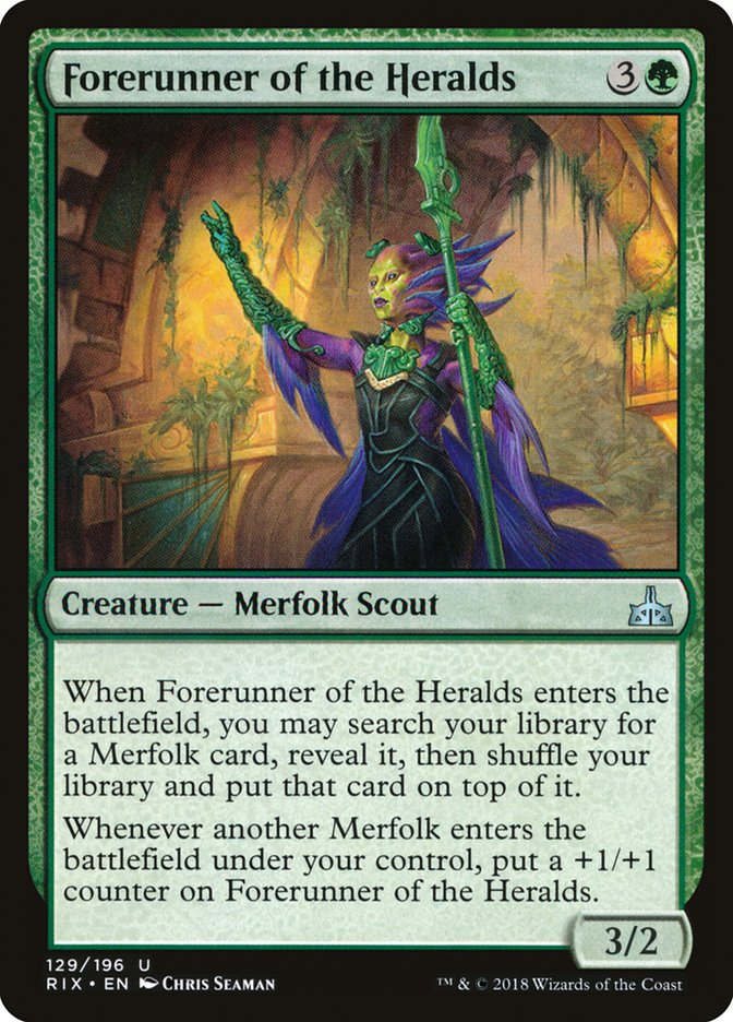 Forerunner of the Heralds [Rivals of Ixalan] | I Want That Stuff Brandon