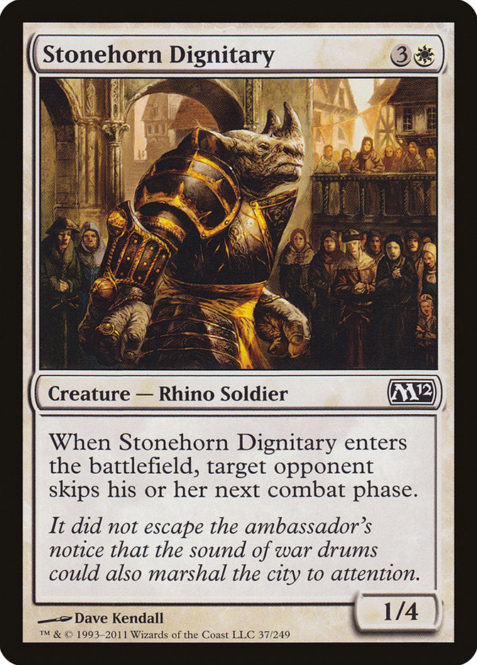 Stonehorn Dignitary [Magic 2012] | I Want That Stuff Brandon