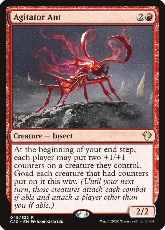 Agitator Ant [Commander 2020] | I Want That Stuff Brandon