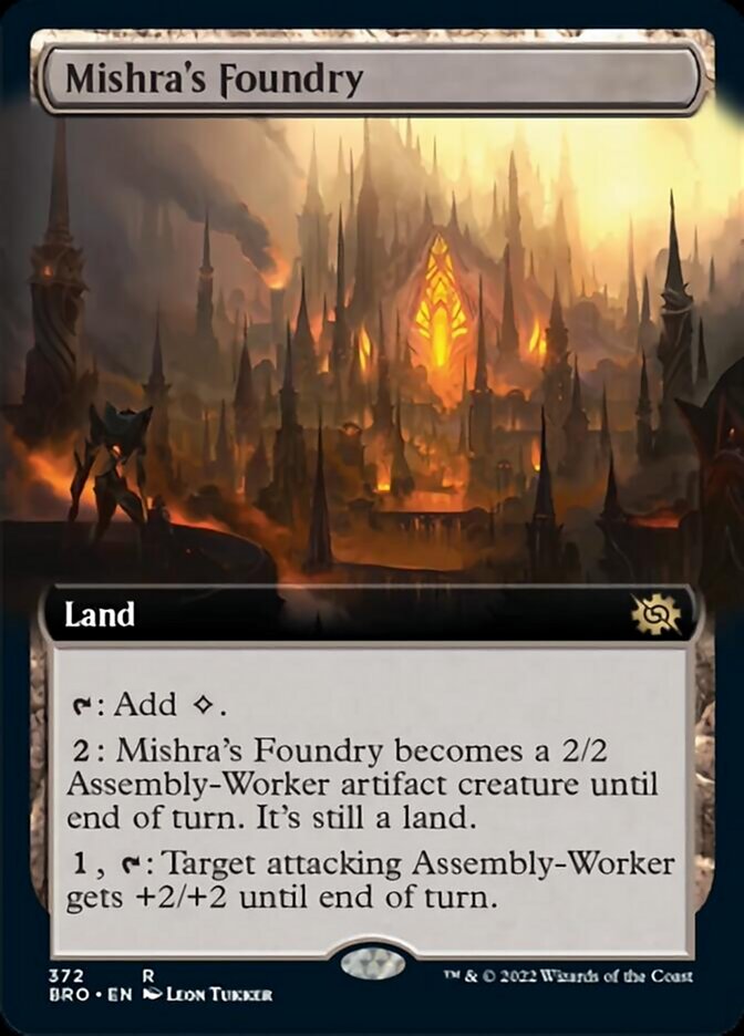 Mishra's Foundry (Extended Art) [The Brothers' War] | I Want That Stuff Brandon