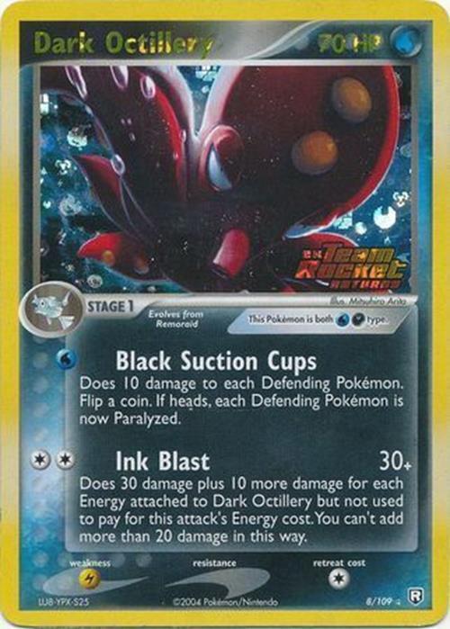 Dark Octillery (8/109) (Stamped) [EX: Team Rocket Returns] | I Want That Stuff Brandon