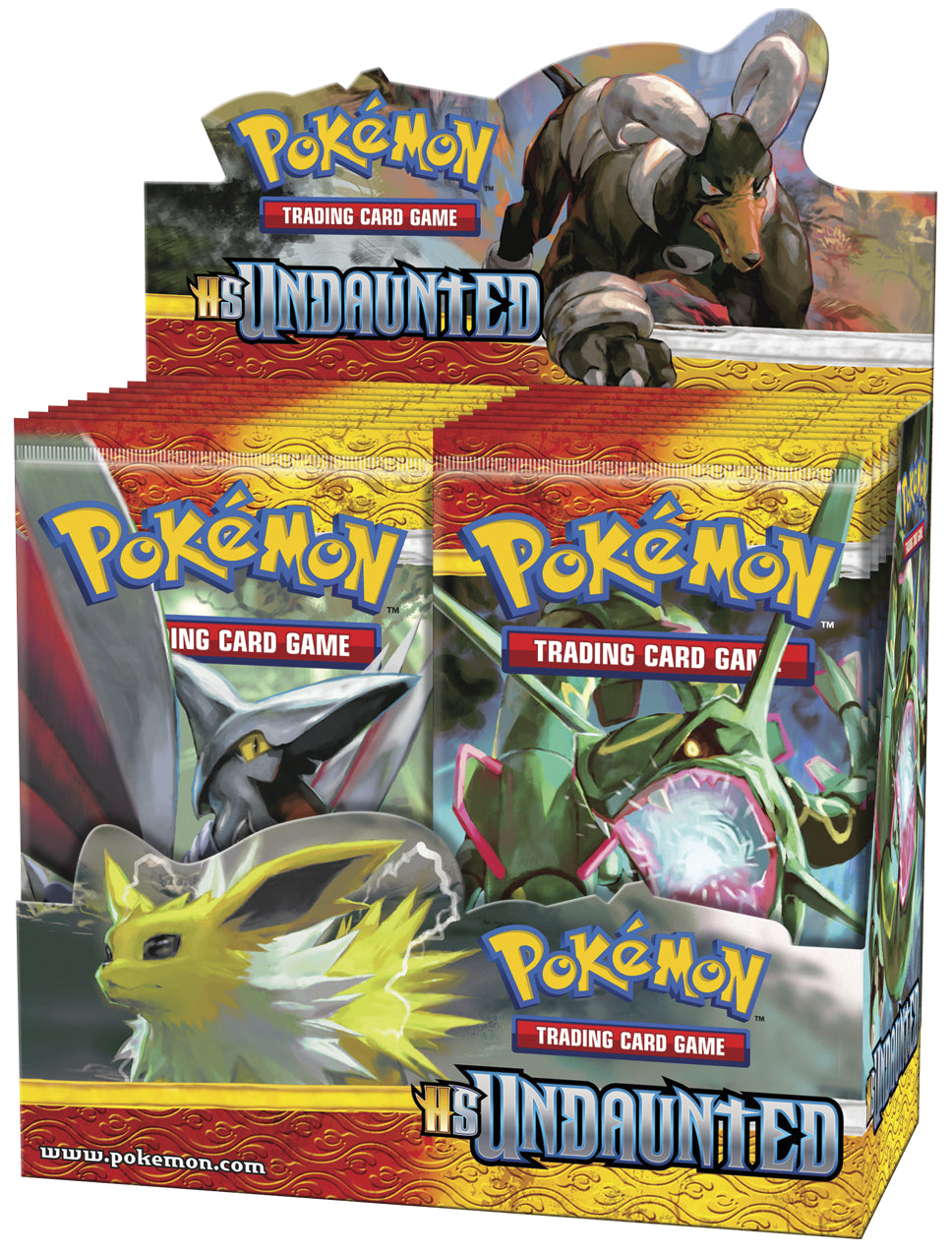 HeartGold & SoulSilver: Undaunted - Booster Box | I Want That Stuff Brandon
