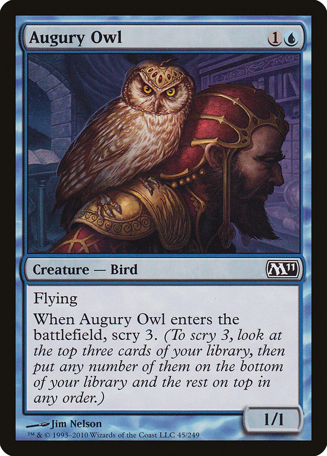 Augury Owl [Magic 2011] | I Want That Stuff Brandon