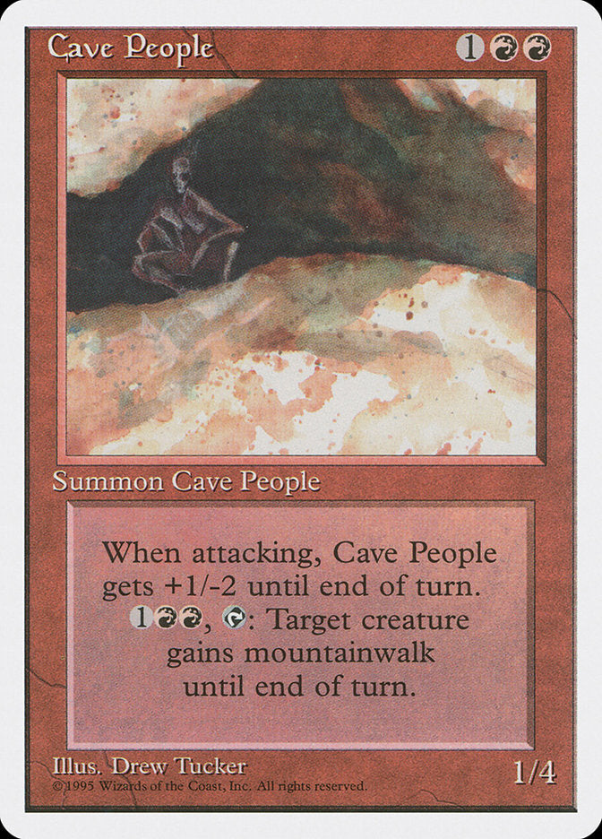 Cave People [Fourth Edition] | I Want That Stuff Brandon