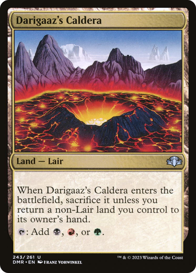 Darigaaz's Caldera [Dominaria Remastered] | I Want That Stuff Brandon