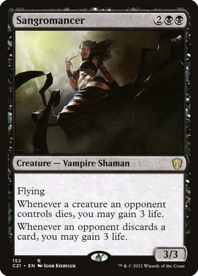 Sangromancer [Commander 2021] | I Want That Stuff Brandon