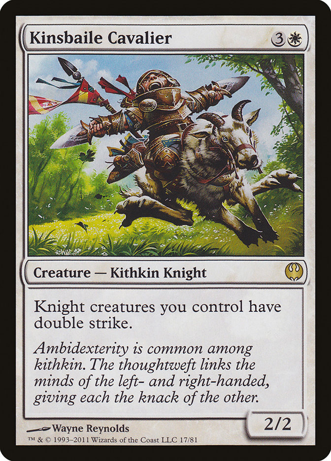 Kinsbaile Cavalier [Duel Decks: Knights vs. Dragons] | I Want That Stuff Brandon