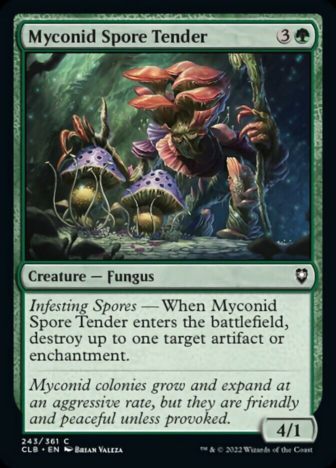 Myconid Spore Tender [Commander Legends: Battle for Baldur's Gate] | I Want That Stuff Brandon