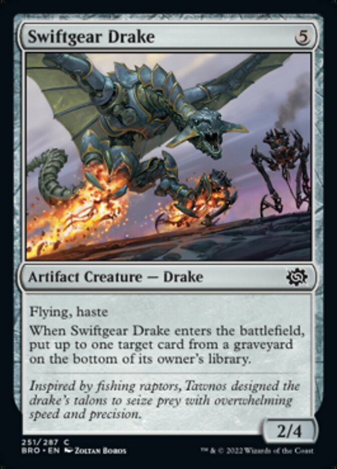 Swiftgear Drake [The Brothers' War] | I Want That Stuff Brandon