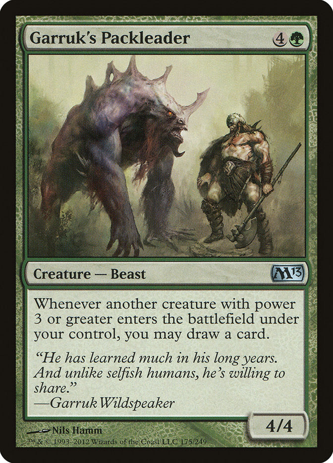 Garruk's Packleader [Magic 2013] | I Want That Stuff Brandon