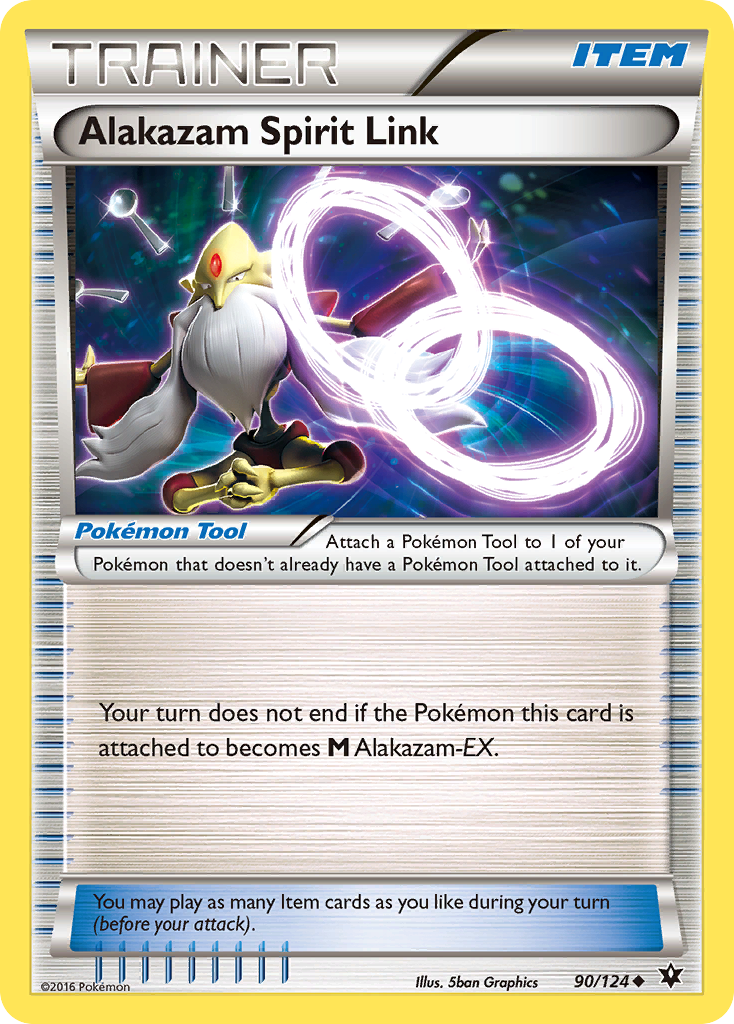 Alakazam Spirit Link (90/124) [XY: Fates Collide] | I Want That Stuff Brandon