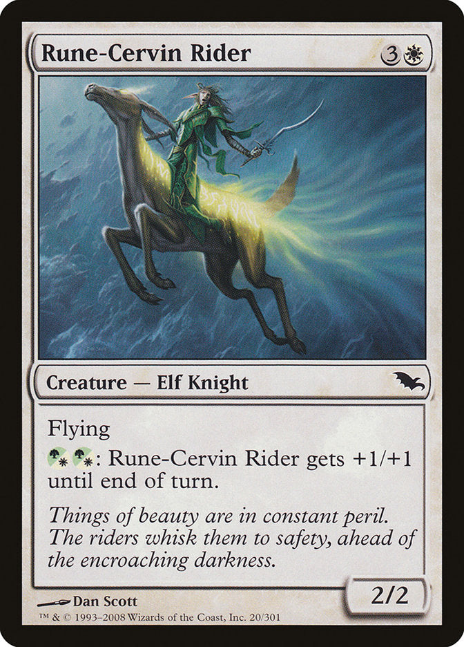 Rune-Cervin Rider [Shadowmoor] | I Want That Stuff Brandon
