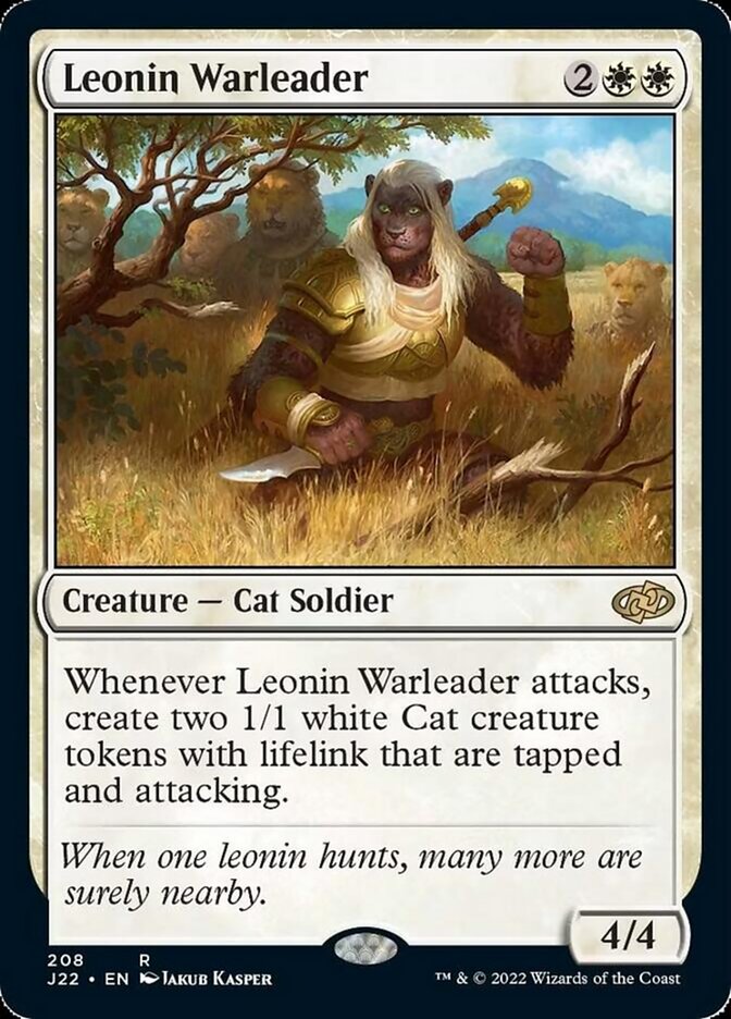 Leonin Warleader [Jumpstart 2022] | I Want That Stuff Brandon