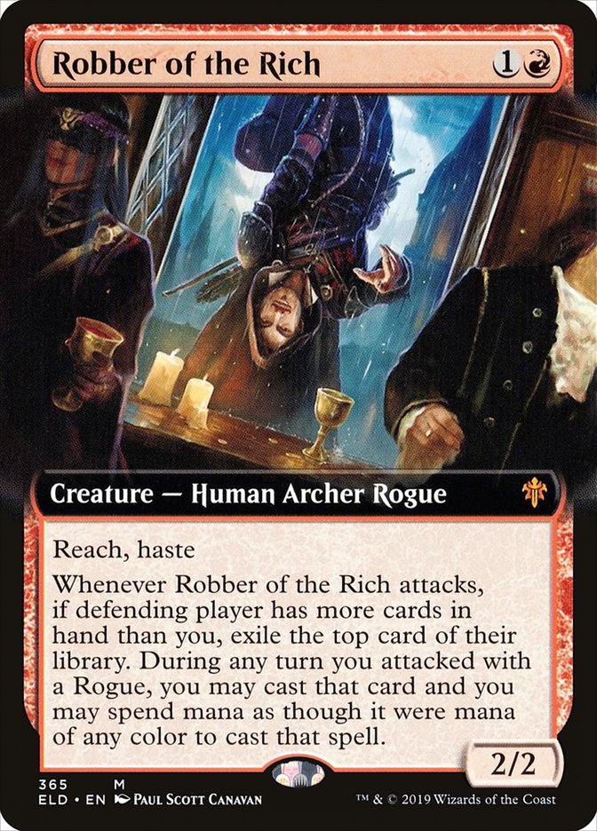 Robber of the Rich (Extended Art) [Throne of Eldraine] | I Want That Stuff Brandon