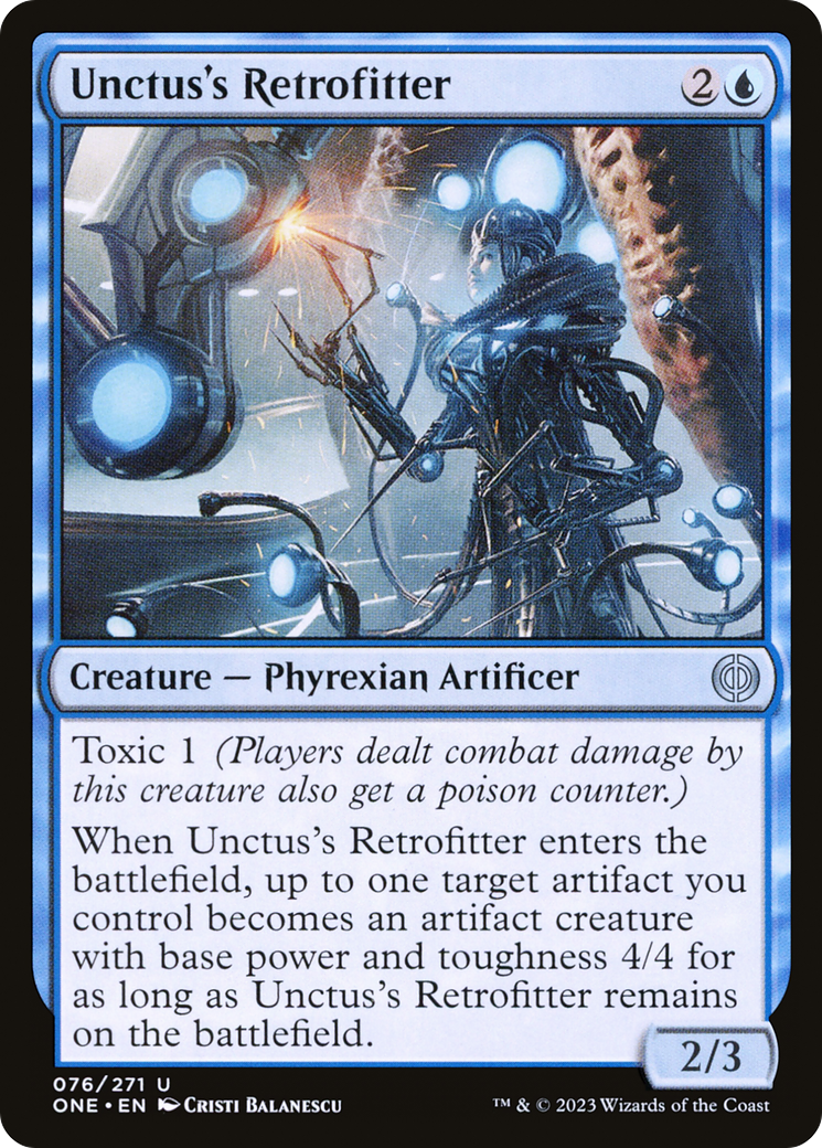 Unctus's Retrofitter [Phyrexia: All Will Be One] | I Want That Stuff Brandon