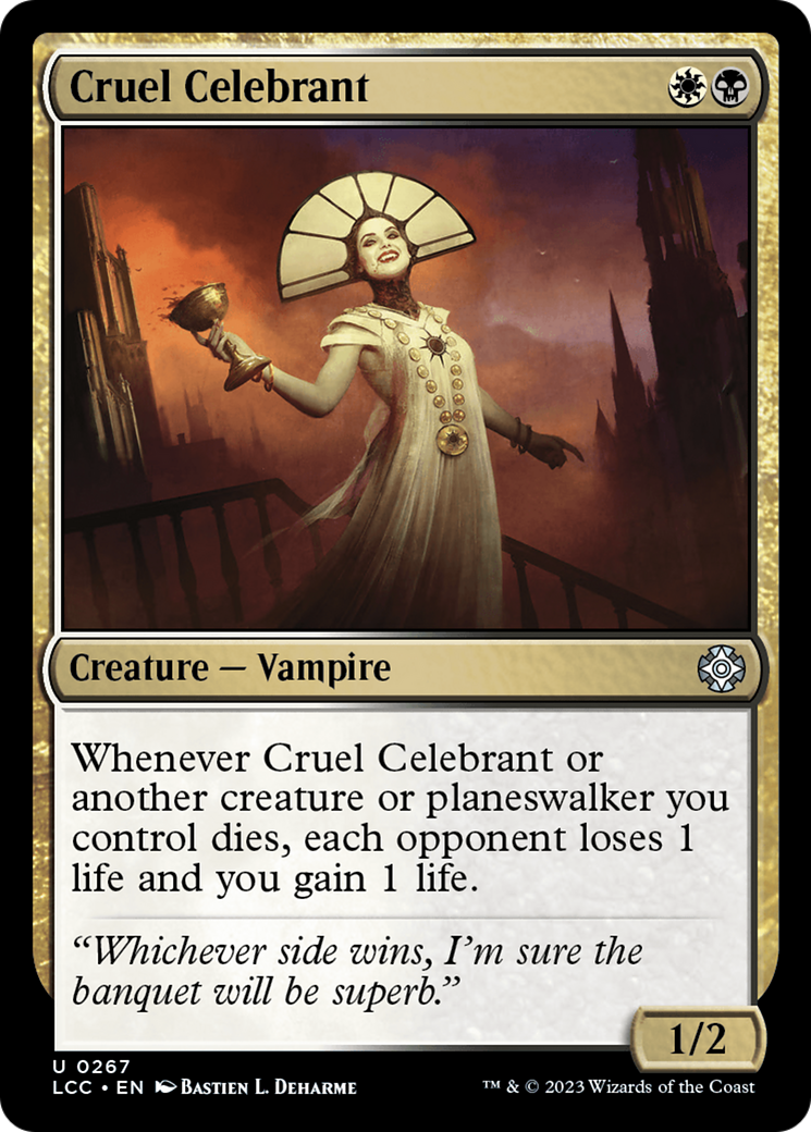 Cruel Celebrant [The Lost Caverns of Ixalan Commander] | I Want That Stuff Brandon