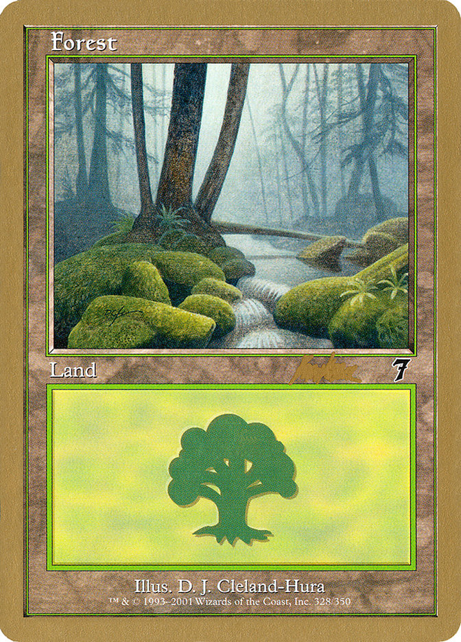 Forest (328) (Brian Kibler) [World Championship Decks 2002] | I Want That Stuff Brandon