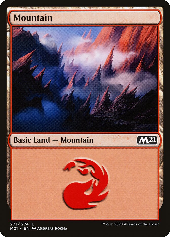 Mountain (271) [Core Set 2021] | I Want That Stuff Brandon