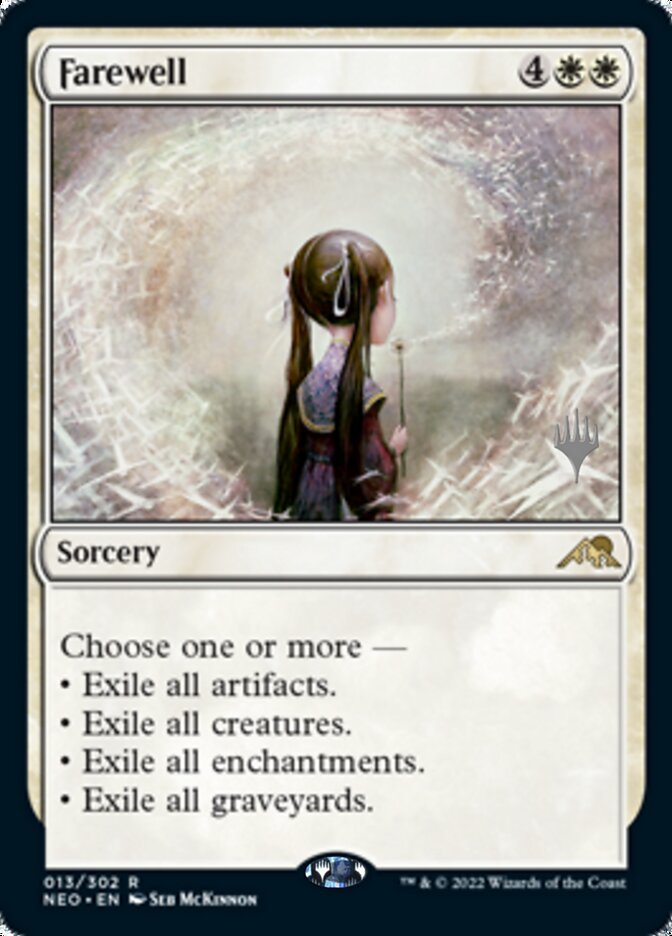 Farewell (Promo Pack) [Kamigawa: Neon Dynasty Promos] | I Want That Stuff Brandon