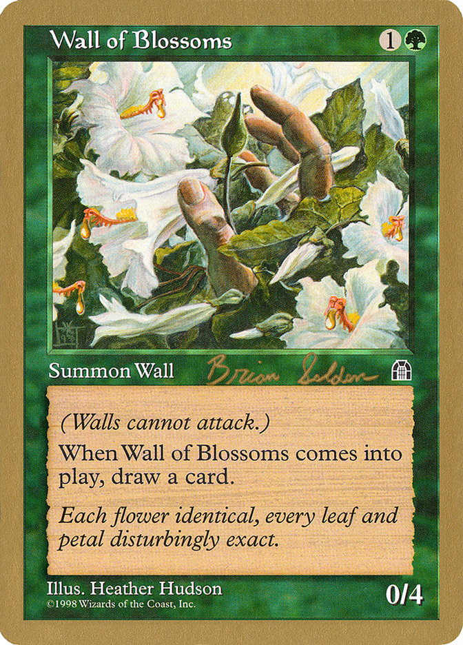 Wall of Blossoms (Brian Selden) [World Championship Decks 1998] | I Want That Stuff Brandon
