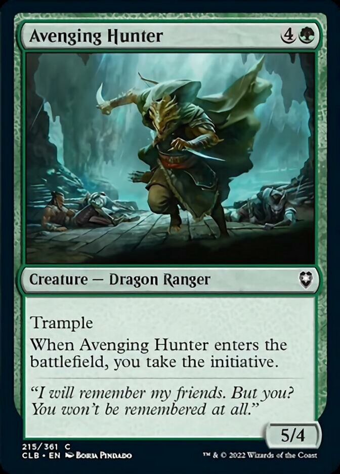 Avenging Hunter [Commander Legends: Battle for Baldur's Gate] | I Want That Stuff Brandon