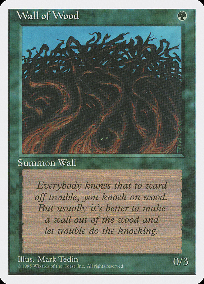 Wall of Wood [Fourth Edition] | I Want That Stuff Brandon