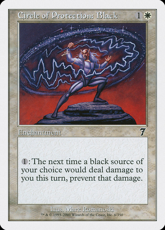 Circle of Protection: Black [Seventh Edition] | I Want That Stuff Brandon