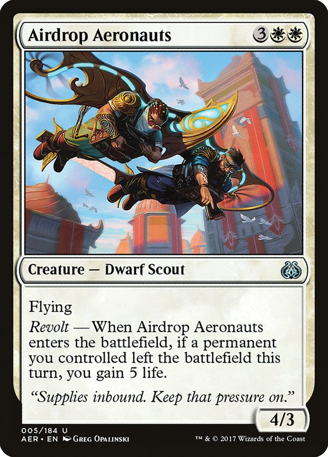 Airdrop Aeronauts [Aether Revolt] | I Want That Stuff Brandon