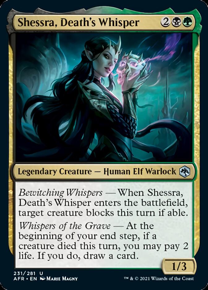 Shessra, Death's Whisper [Dungeons & Dragons: Adventures in the Forgotten Realms] | I Want That Stuff Brandon