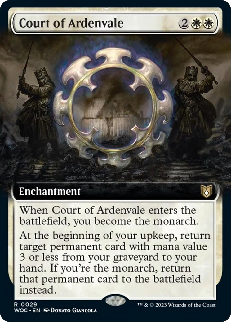 Court of Ardenvale (Extended Art) [Wilds of Eldraine Commander] | I Want That Stuff Brandon