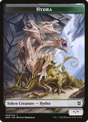 Cat // Hydra Double-Sided Token [Zendikar Rising Tokens] | I Want That Stuff Brandon