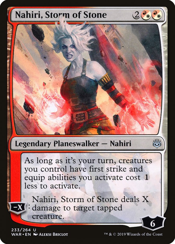 Nahiri, Storm of Stone [War of the Spark] | I Want That Stuff Brandon