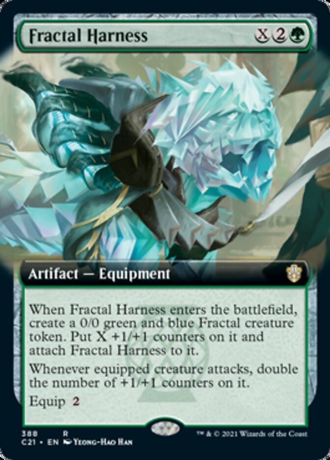 Fractal Harness (Extended Art) [Commander 2021] | I Want That Stuff Brandon