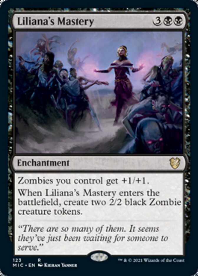 Liliana's Mastery [Innistrad: Midnight Hunt Commander] | I Want That Stuff Brandon