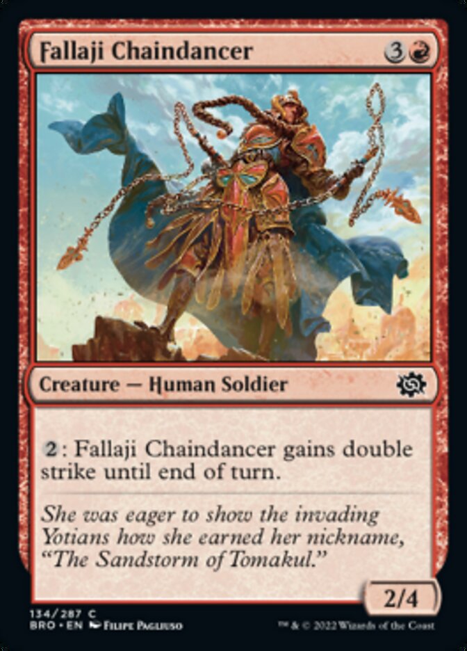 Fallaji Chaindancer [The Brothers' War] | I Want That Stuff Brandon