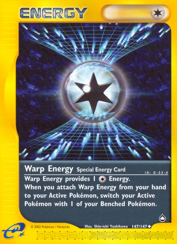 Warp Energy (147/147) [Aquapolis] | I Want That Stuff Brandon