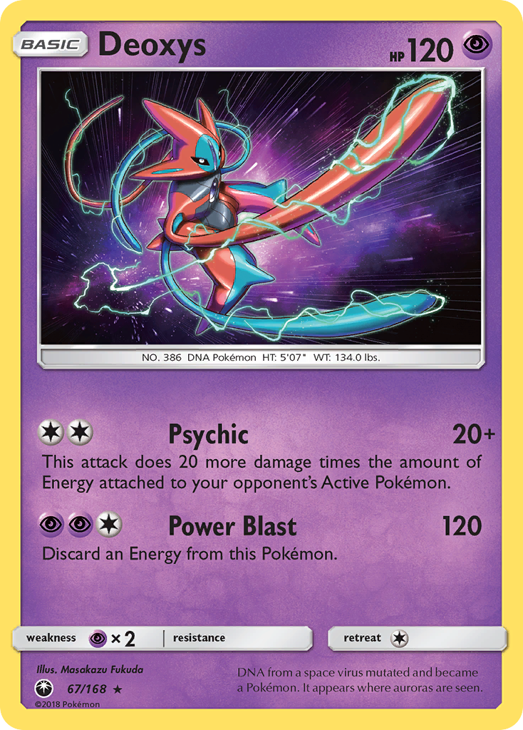 Deoxys (67/168) [Sun & Moon: Celestial Storm] | I Want That Stuff Brandon