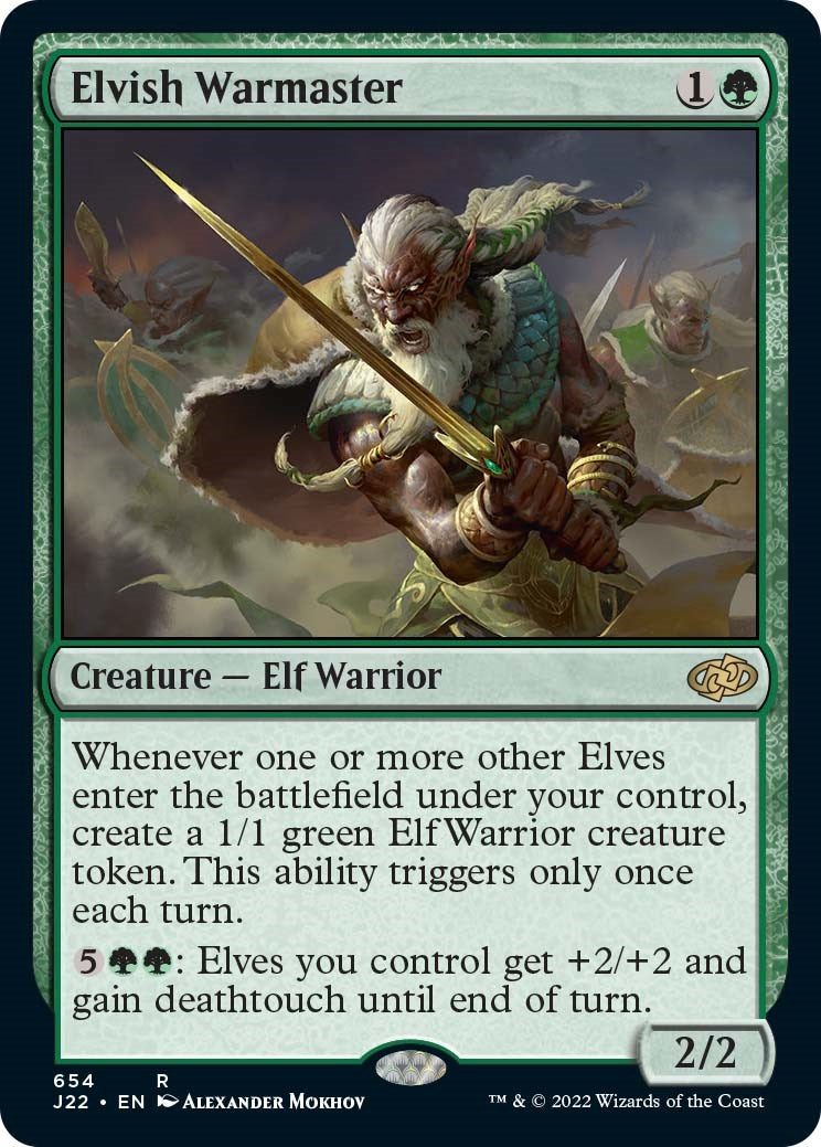 Elvish Warmaster [Jumpstart 2022] | I Want That Stuff Brandon