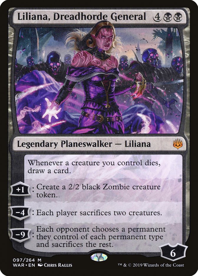 Liliana, Dreadhorde General [War of the Spark] | I Want That Stuff Brandon