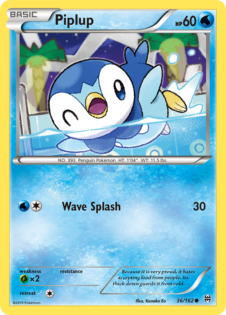Piplup (36/162) [XY: BREAKthrough] | I Want That Stuff Brandon
