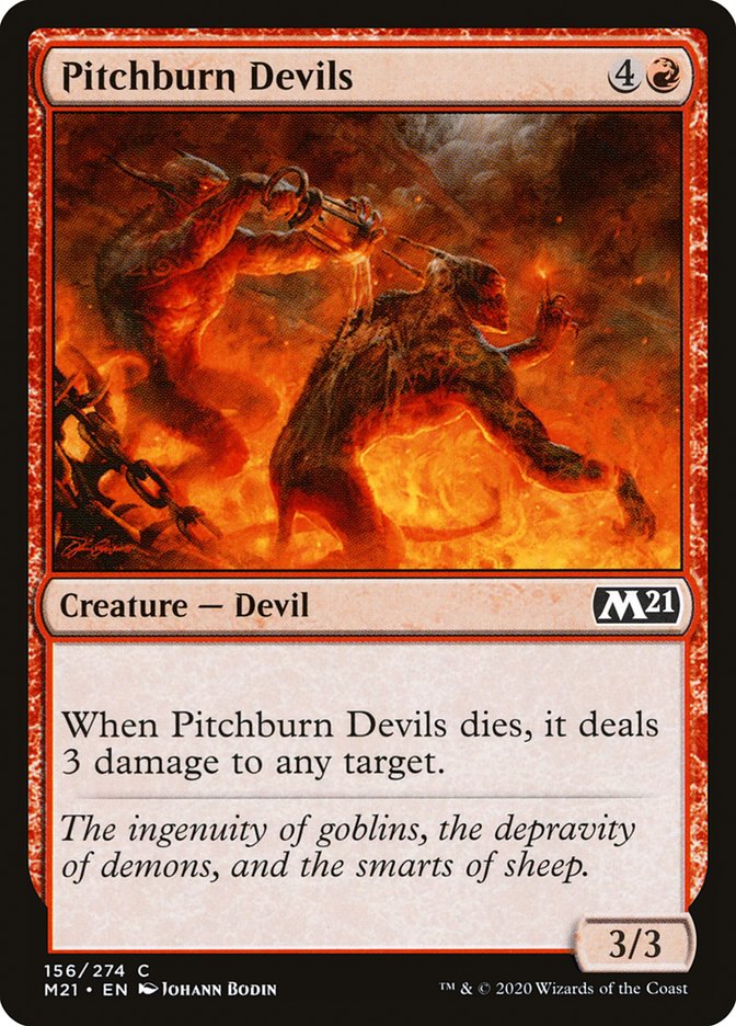 Pitchburn Devils [Core Set 2021] | I Want That Stuff Brandon