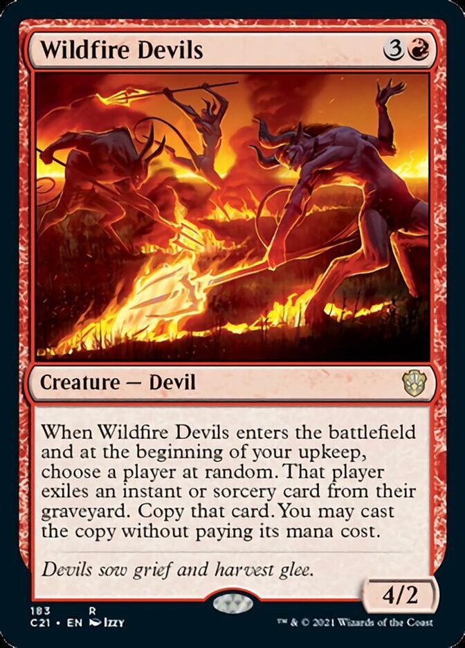 Wildfire Devils [Commander 2021] | I Want That Stuff Brandon