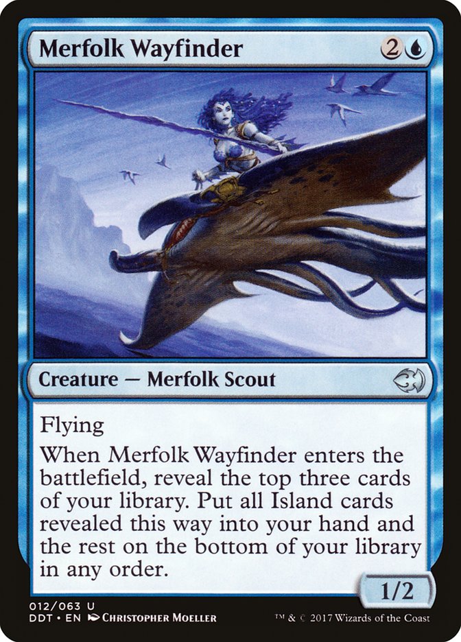 Merfolk Wayfinder [Duel Decks: Merfolk vs. Goblins] | I Want That Stuff Brandon