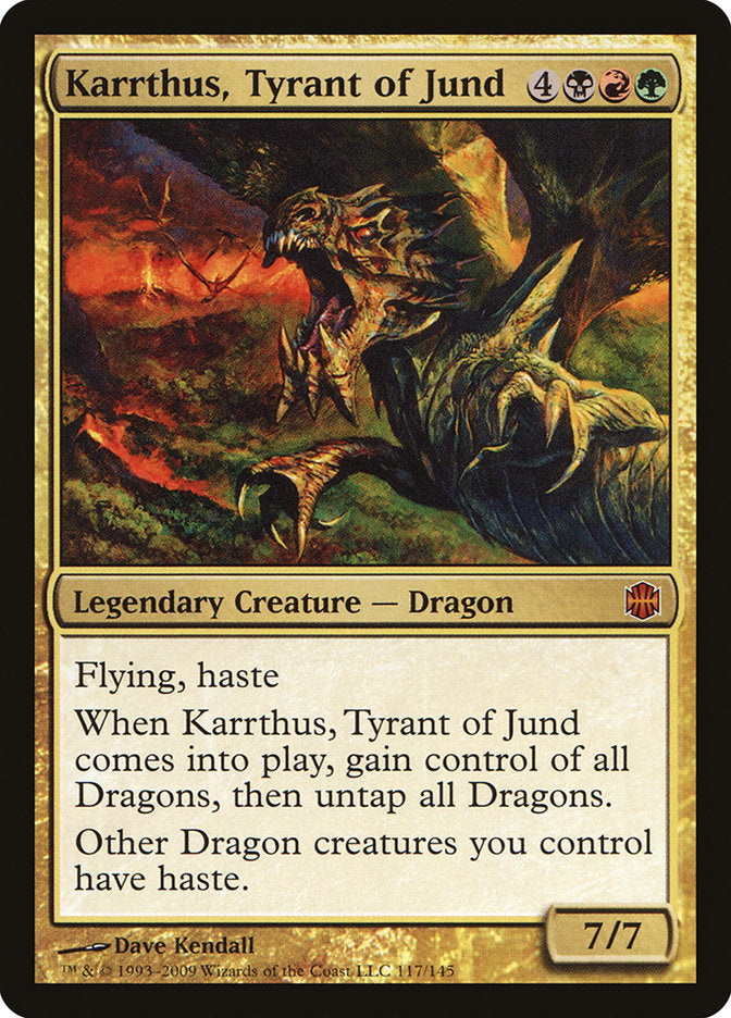 Karrthus, Tyrant of Jund [Alara Reborn] | I Want That Stuff Brandon
