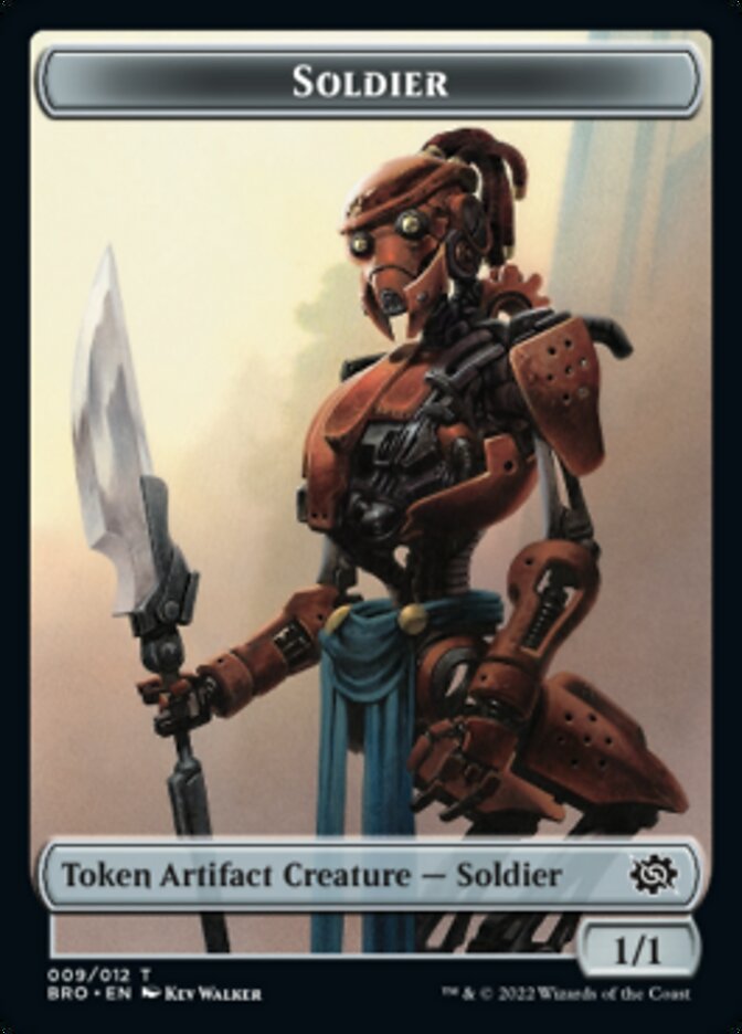 Soldier Token (009) [The Brothers' War Tokens] | I Want That Stuff Brandon