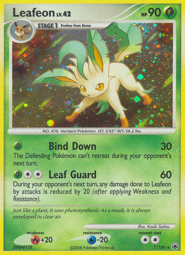 Leafeon (7/100) [Diamond & Pearl: Majestic Dawn] | I Want That Stuff Brandon